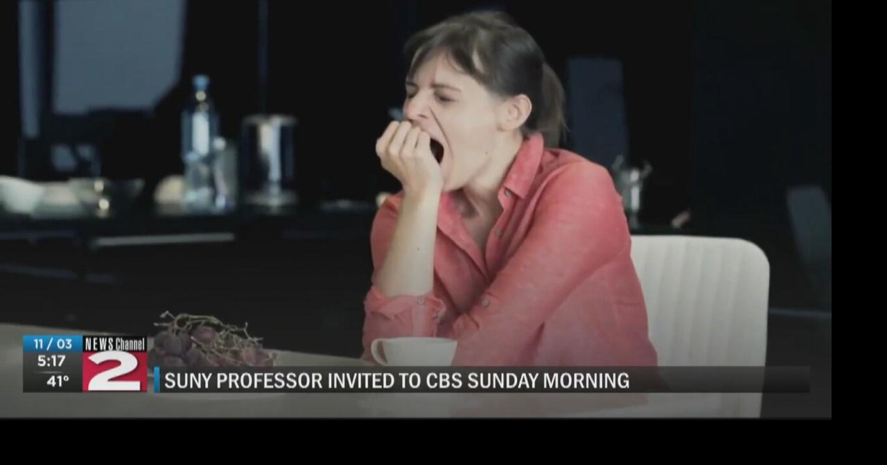 SUNY Poly professor to discuss yawning research on CBS Sunday Morning ...
