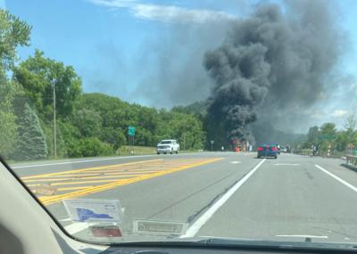 Route 5 truck fire