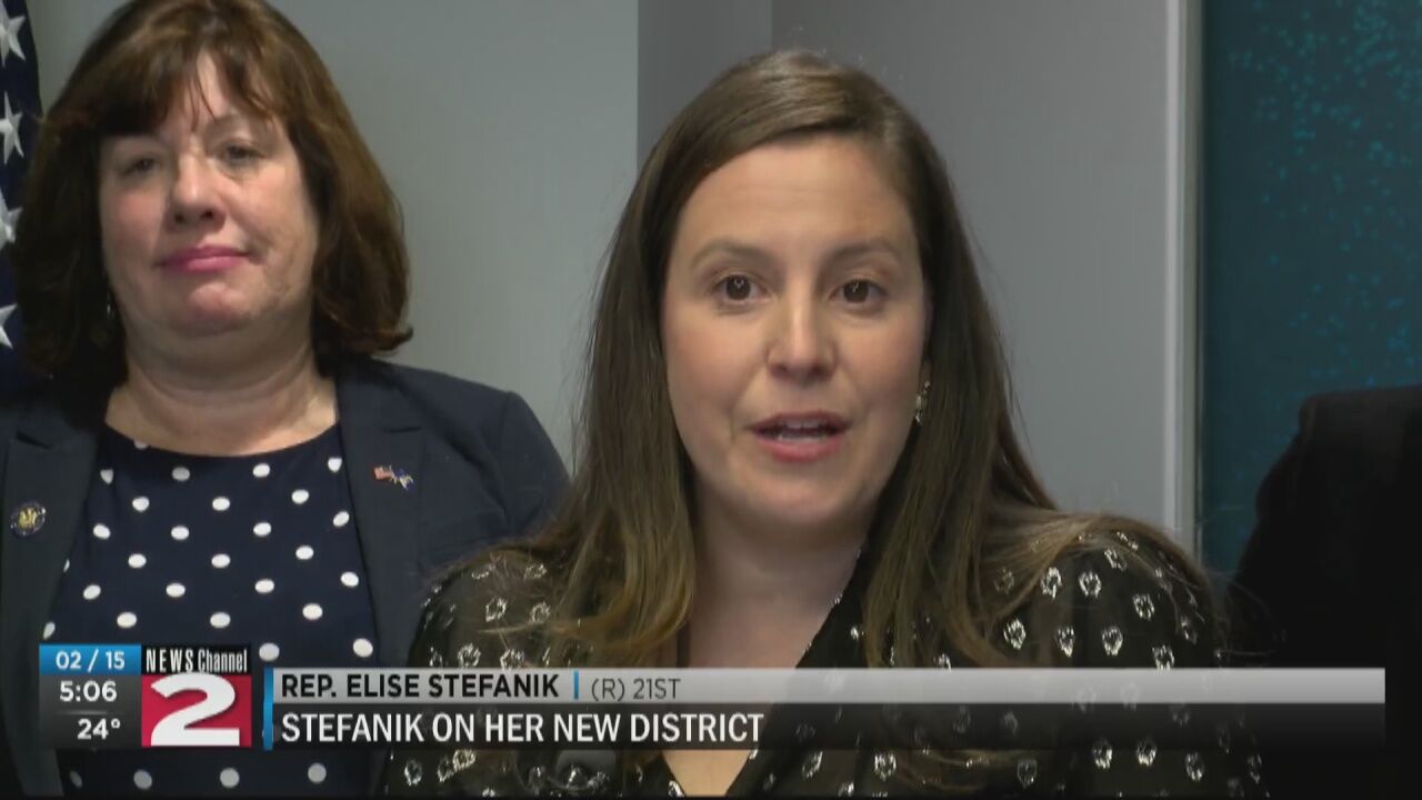 Rep. Stefanik visits Rome Lab, talks about newly-formed 21st district |  Focus Economy | wktv.com