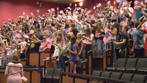 Liberty Tree Planted at Clinton Middle School