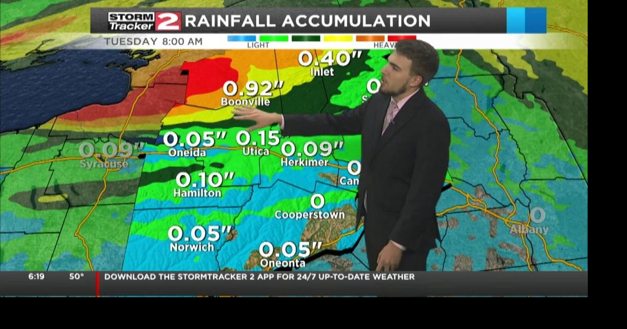 Lakeeffect rain starting to form Video