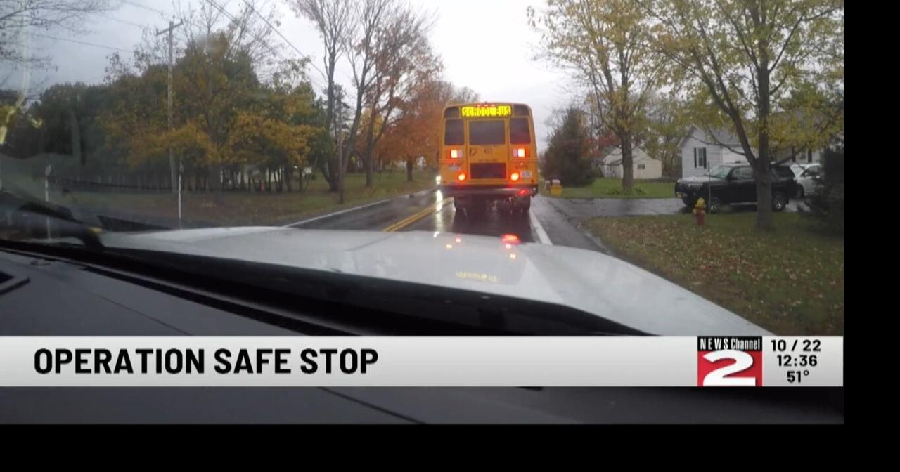 Passing School Buses Could Cost You Big Bucks: Operation Safe Stop ...
