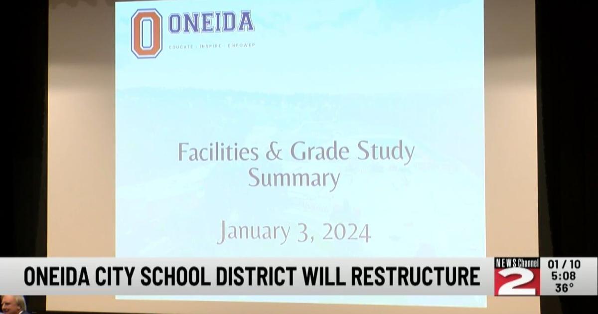 Oneida City School District Will Restructure Video