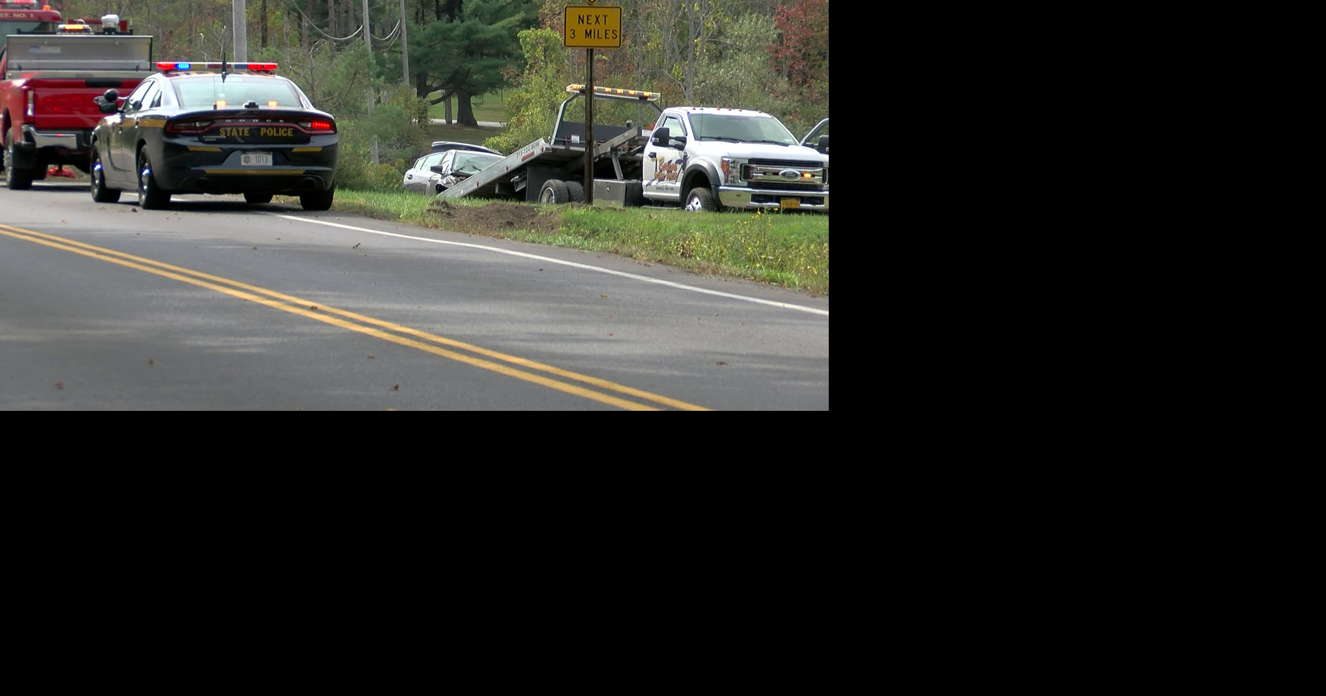 Crash on Walker Road in Deerfield Sends 1 to Hospital | Local | wktv.com