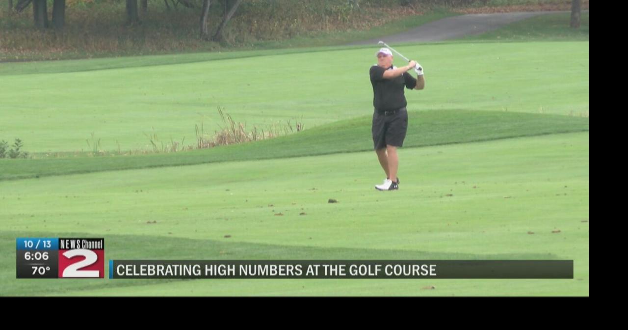 Celebrating high numbers at the Golf Course Local