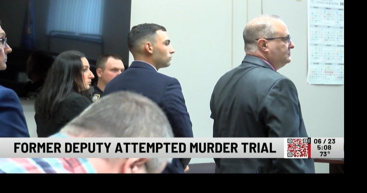 Jurors Hear From 31 Prosecution Witnesses in Attempted Murder Trial of Former Deputy
