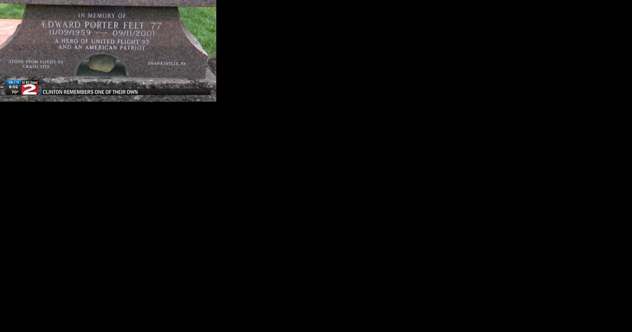 Clinton remembers one of their own on 9/11 - Vimarsana News