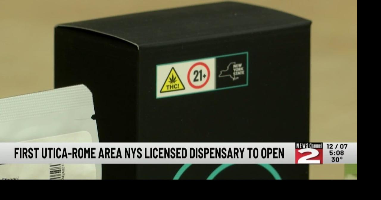 First NYSLicensed Cannabis Dispensary for UticaRome to Open in