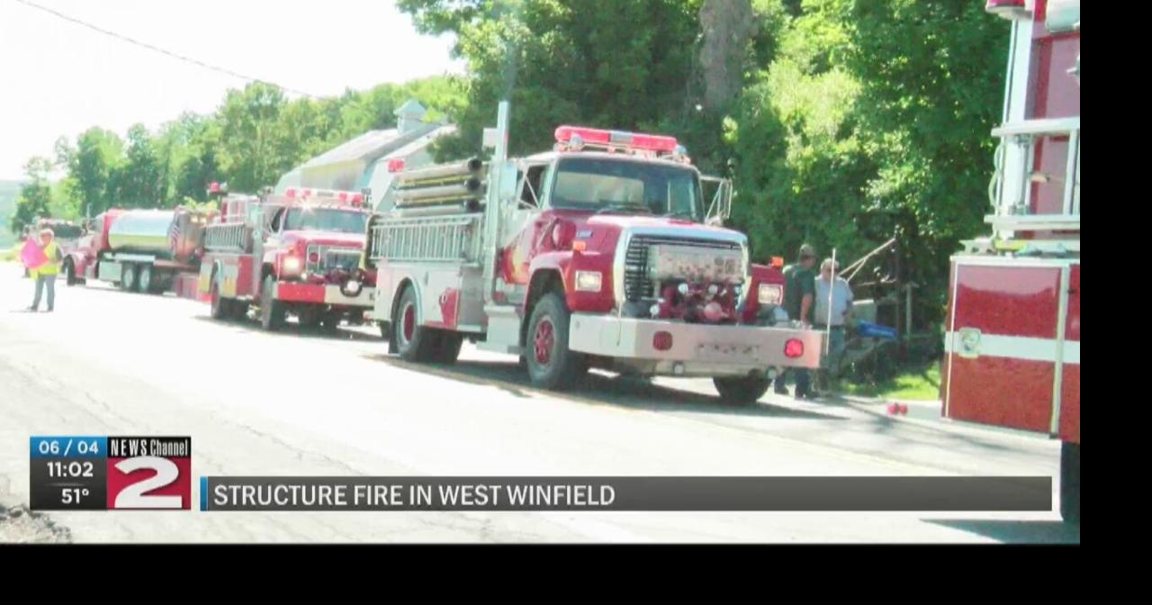 Fire spreads to Attic in West Winfield News