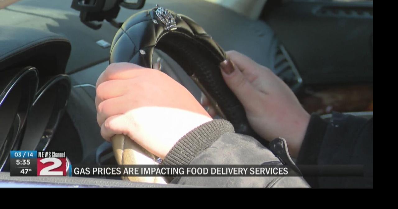 Delivery drivers adjusting to high gas prices | News | wktv.com