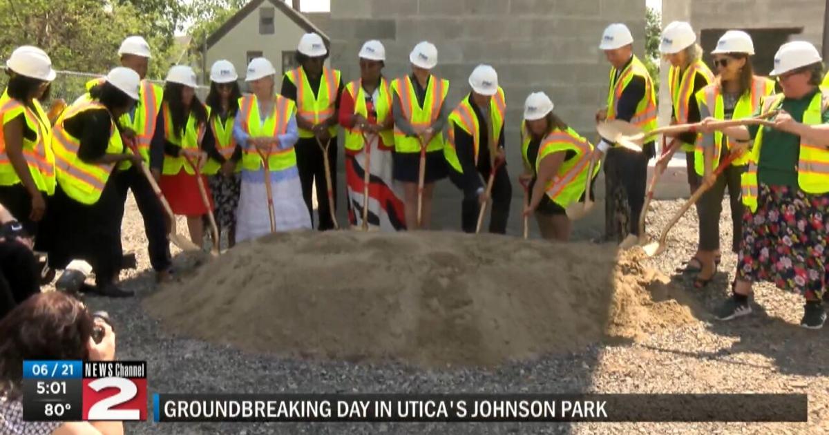 Groundbreaking Day at Johnson Park in Utica News Groundbreaking Day at Johnson Park in Utica News