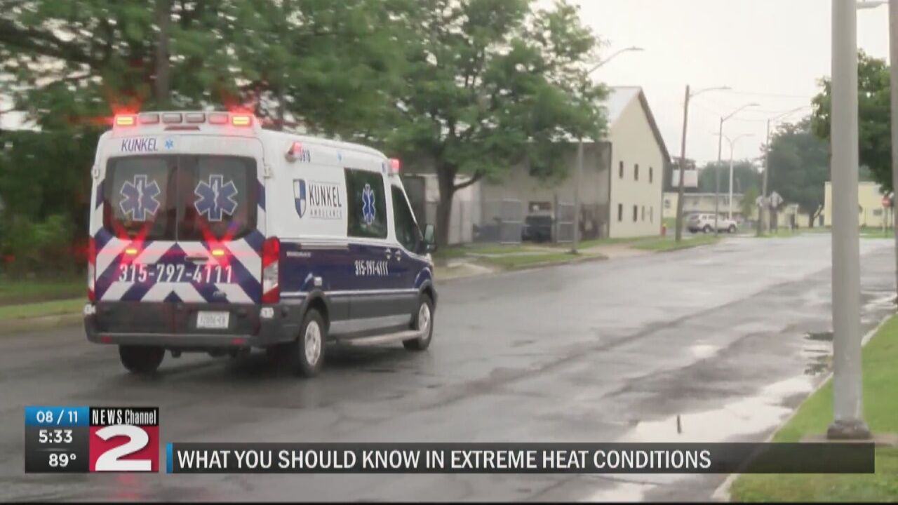 What you should know in extreme heat conditions | Local | wktv.com