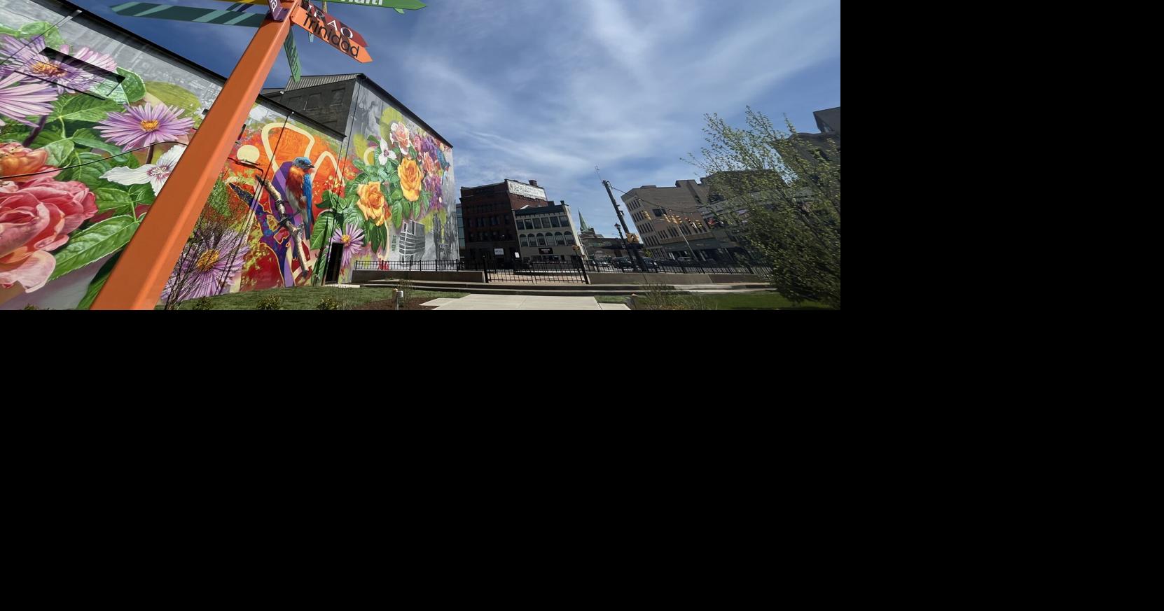 IN PHOTOS: Downtown Utica Mural's First Spring Sees Park Upgrades and ...