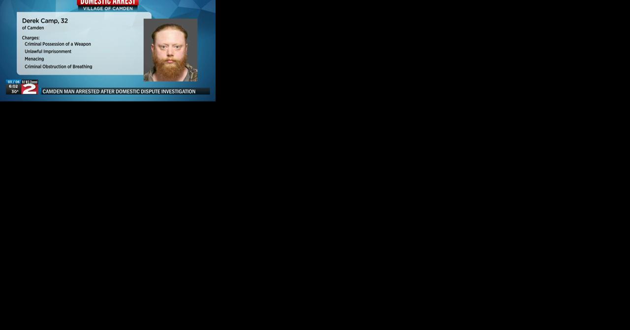 Camden man charged in 2 domestic disputes over course of 4 days - Vimarsana News