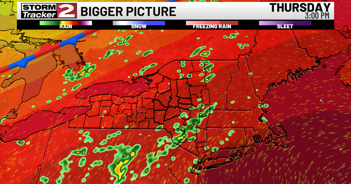 Update On Rainfall/Storm Coverage Thursday