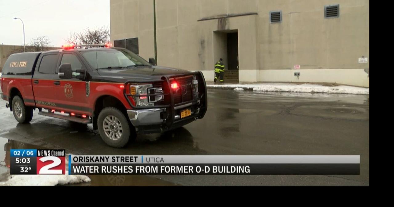 Multiple pipes burst inside former Observer-Dispatch building in Utica ...