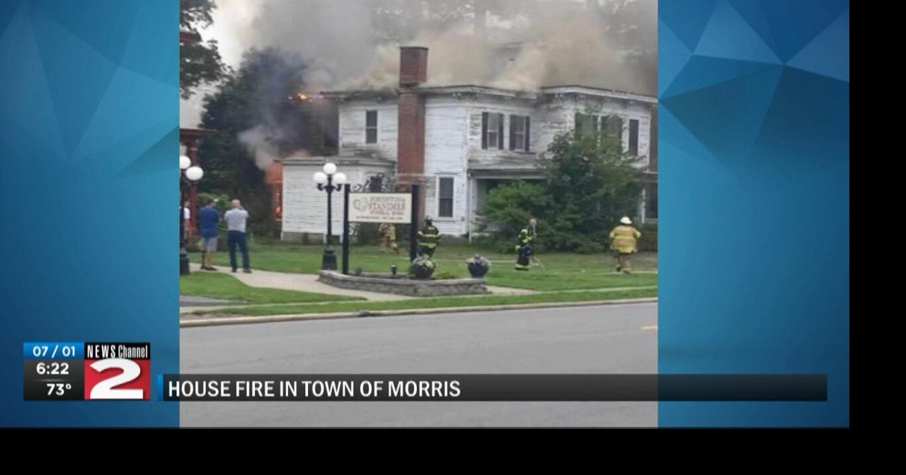 Crews respond to blaze at vacant house in Town of Morris | News | wktv.com