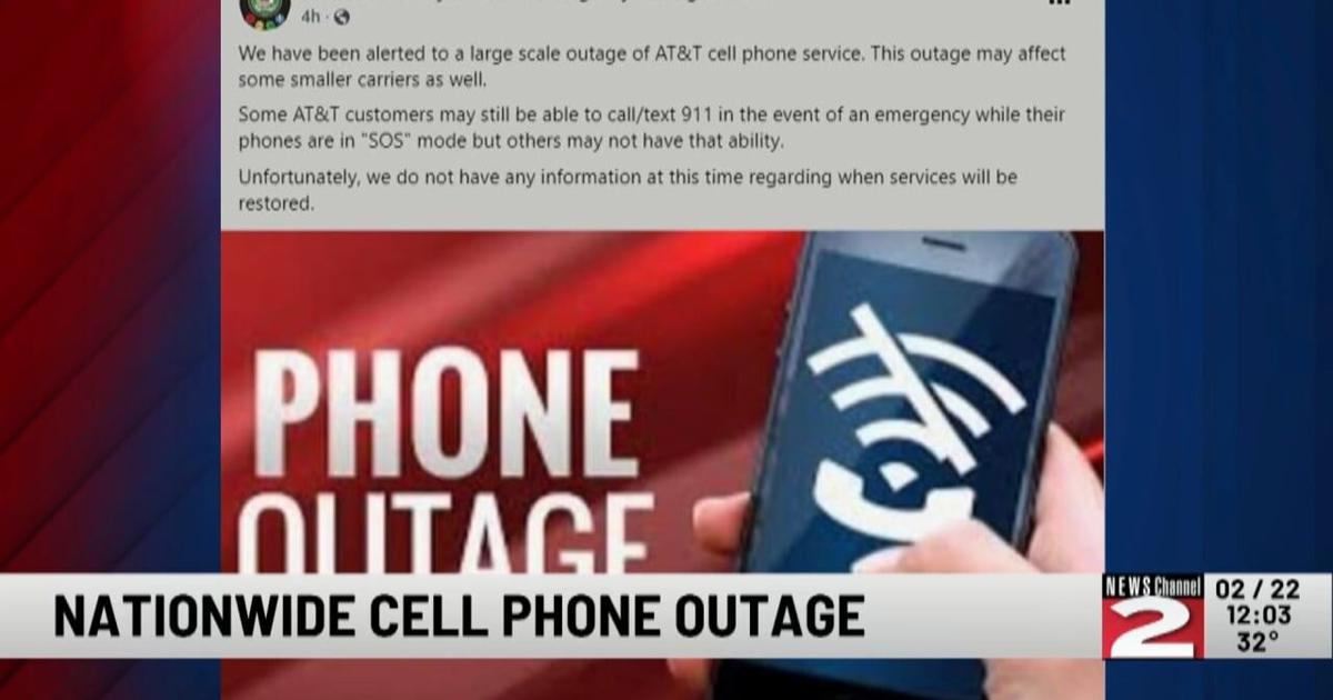 Nationwide Cell Phone Outage Video
