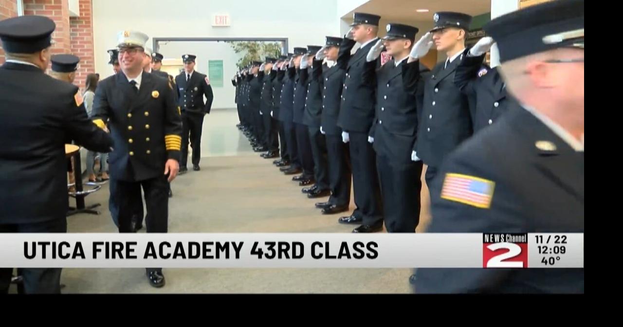 22 Graduate from Utica Fire Academy Local