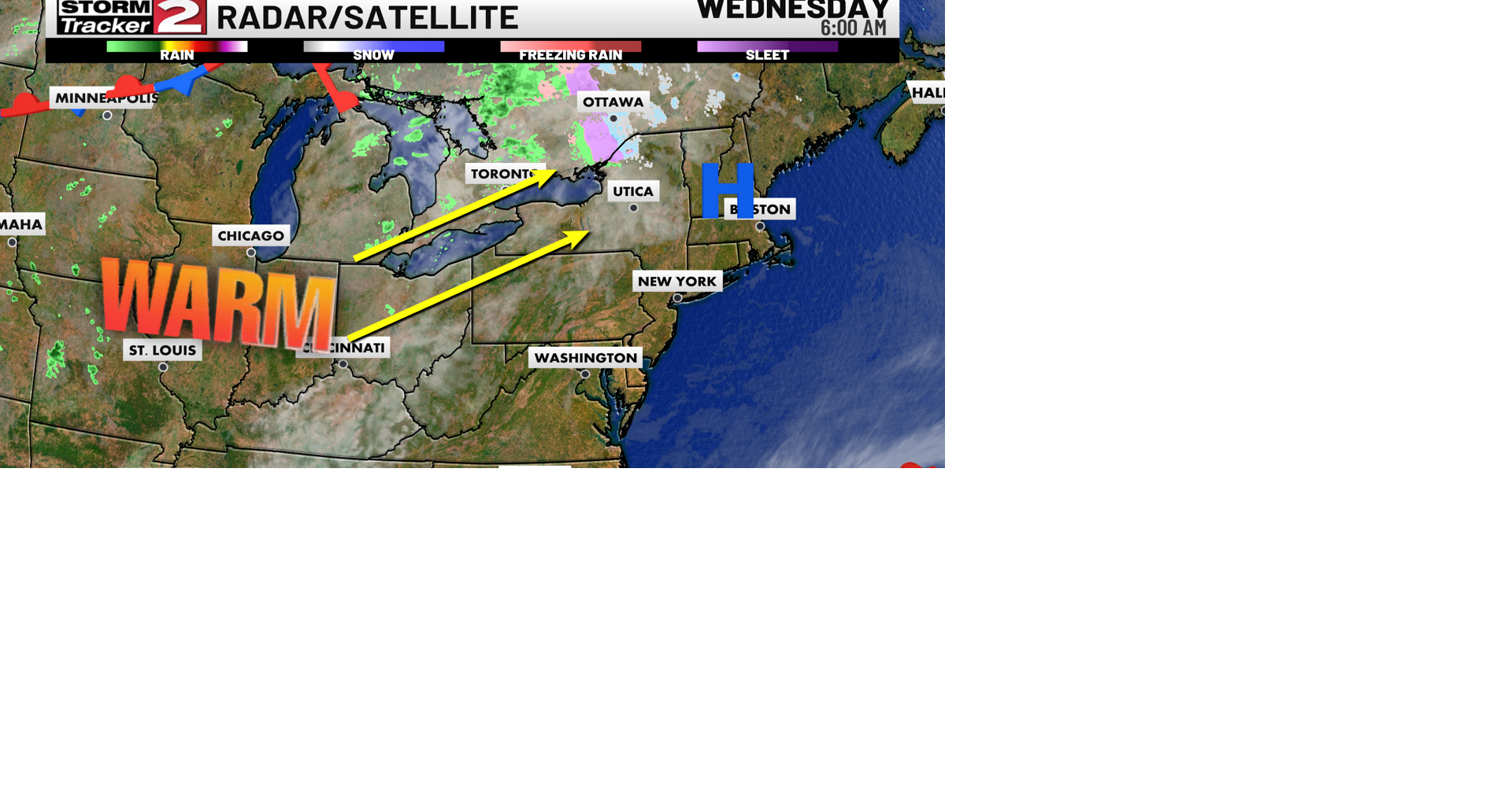 Image accompanying Mostly Cloudy and Dry Today, from WKTV