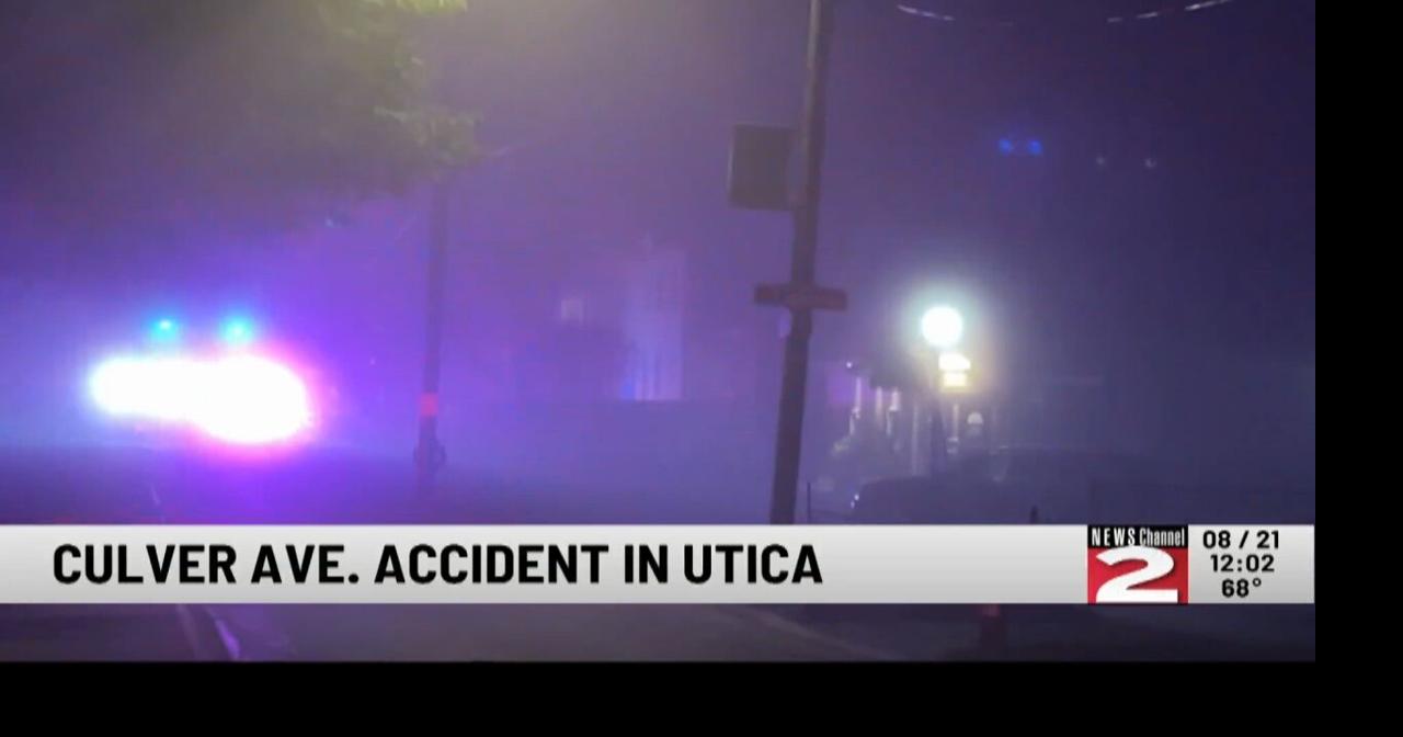 Early Morning Crash at Culver Avenue and Rutger Street in Utica