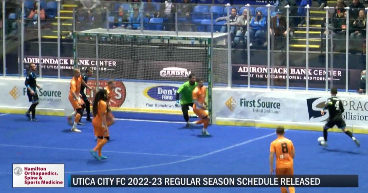 Utica City FC 202223 regular season schedule released Sports