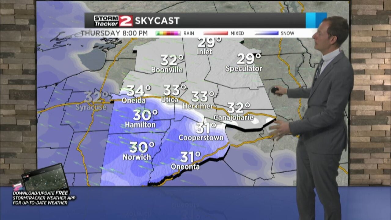 Snow Returns Thursday Night | Video | Wktv.com