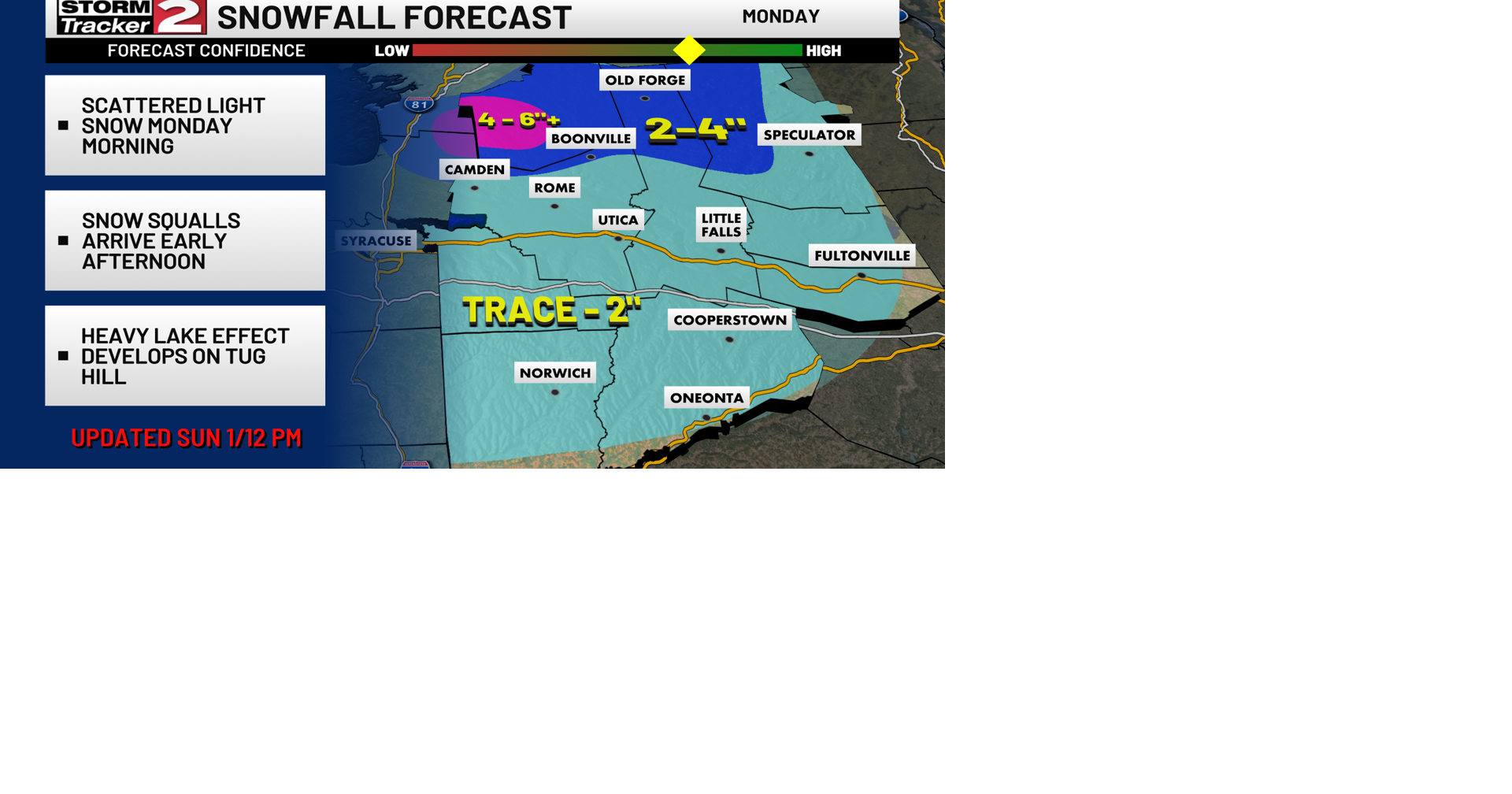 Arctic Front Brings Snow Squalls & Wind as Temperatures Plunge ...