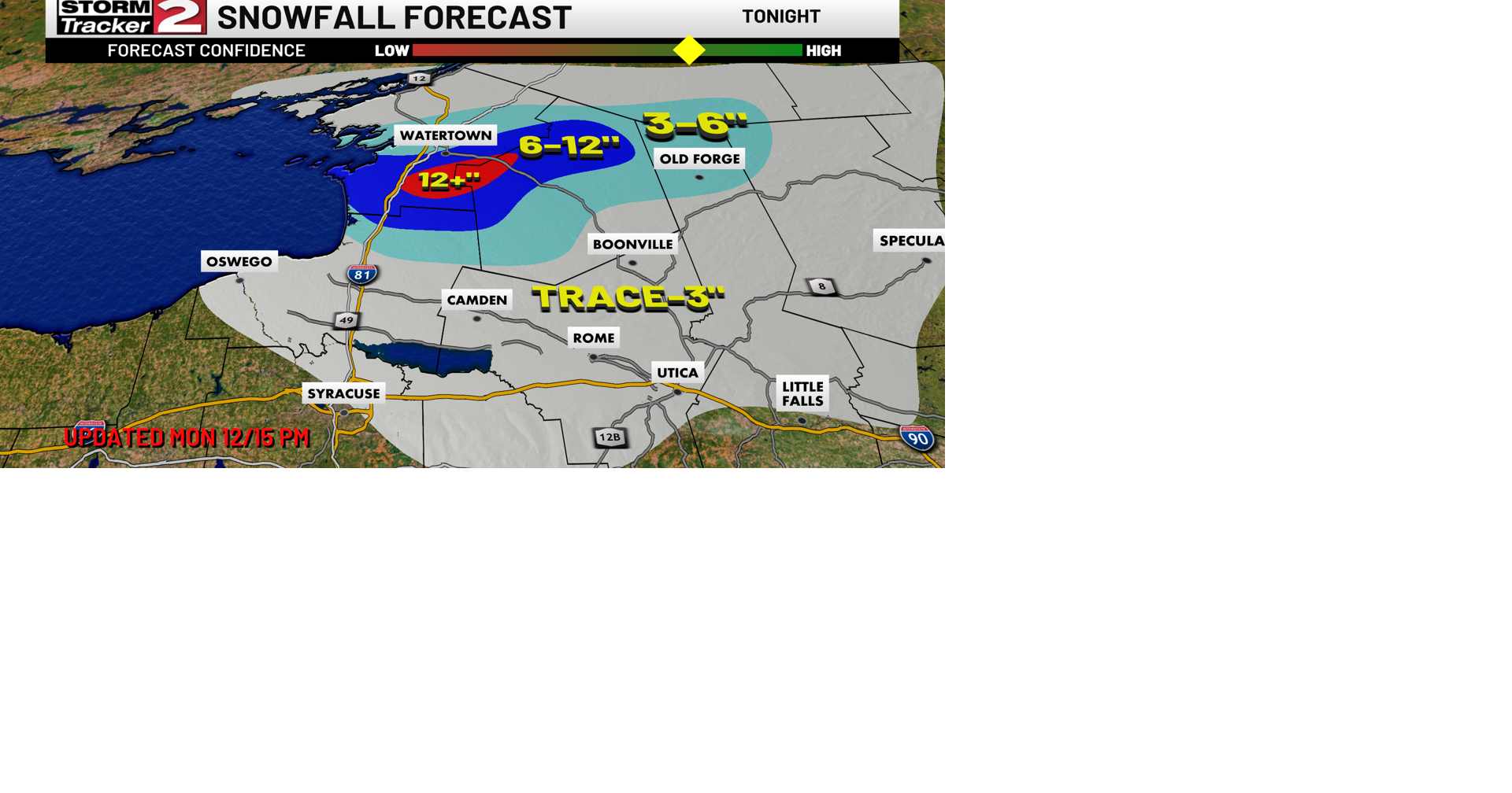 Tracking Lake Effect Snow Tonight, Calm Conditions Tomorrow, & A Much ...