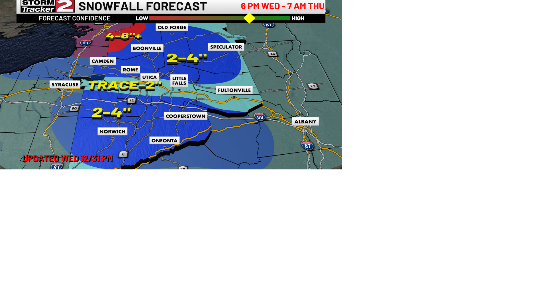 Tracking Light Snow This Evening To Help Us Ring In The New Year ...