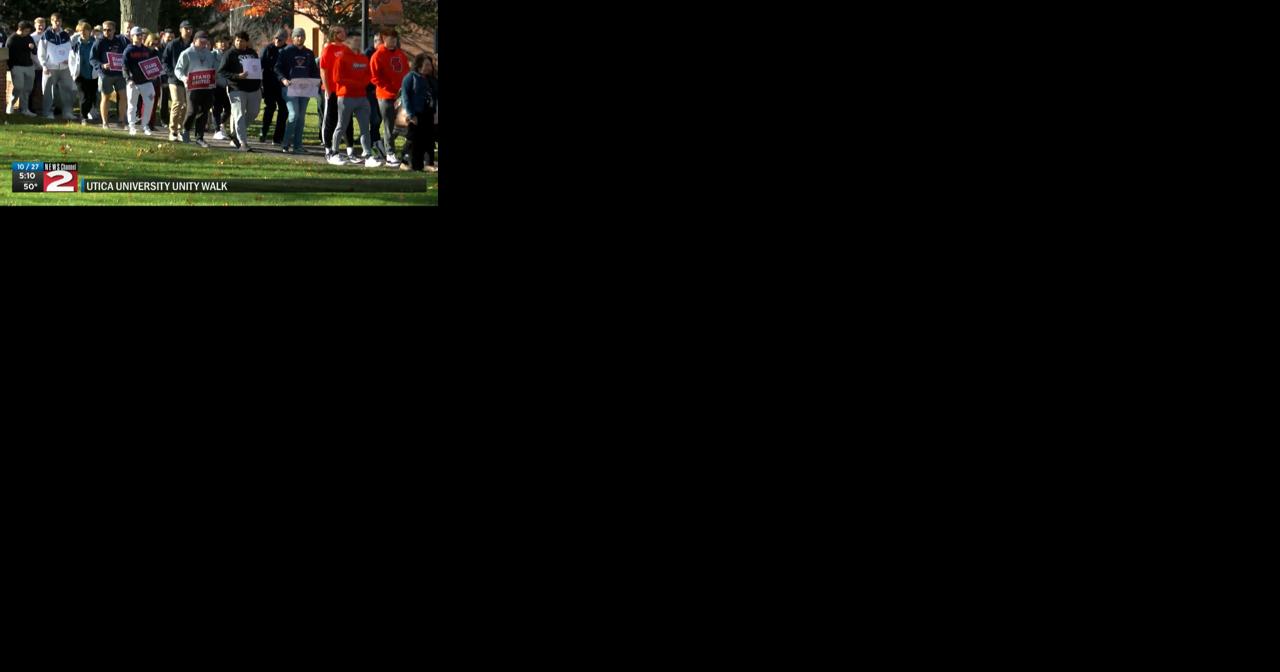 Utica University held its annual Walk for Unity on Thursday - Vimarsana News