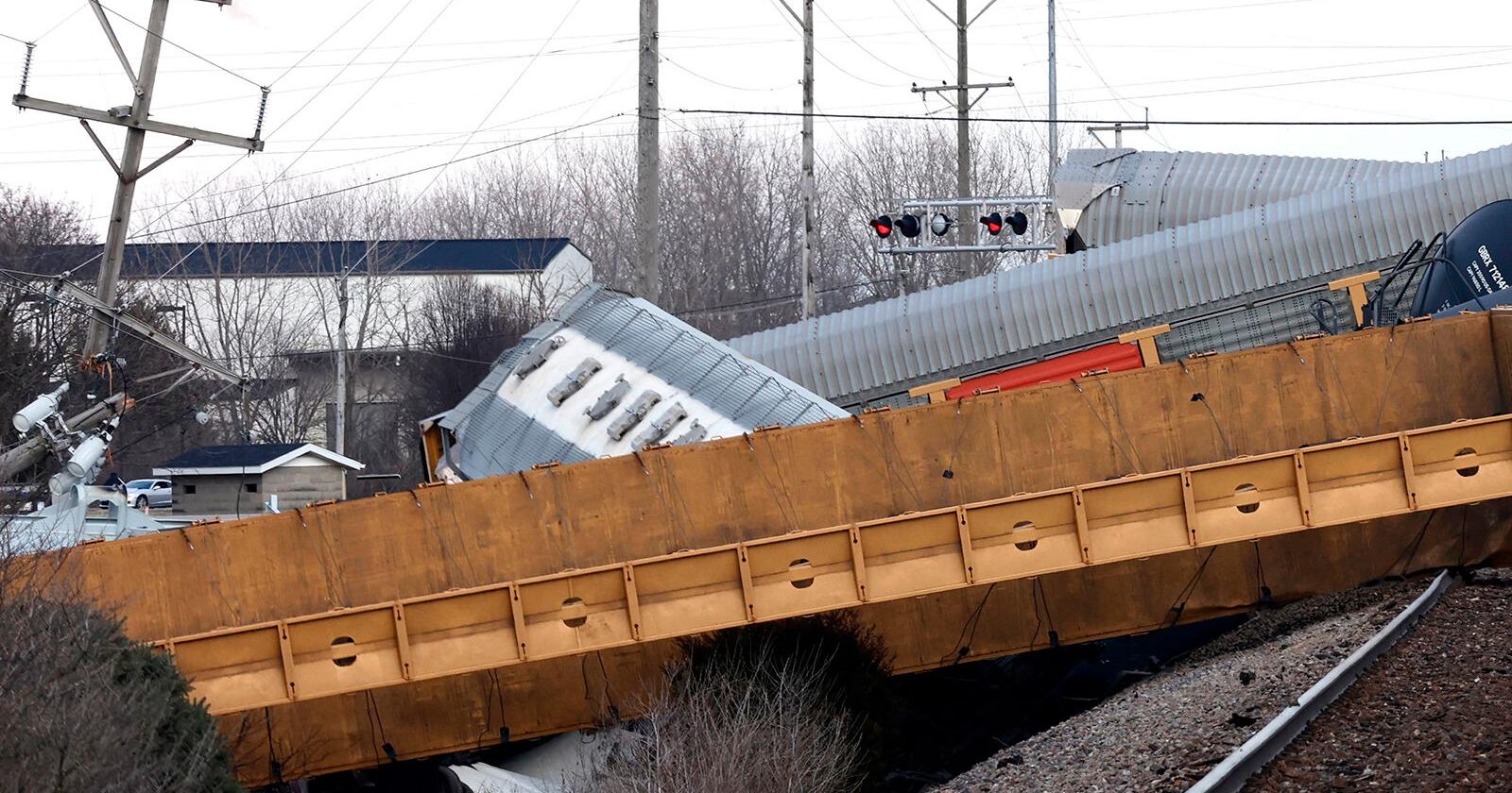 NTSB sending investigators to the site of a Norfolk Southern train derailment in west central Ohio where officials reported no hazardous spills - Vimarsana News