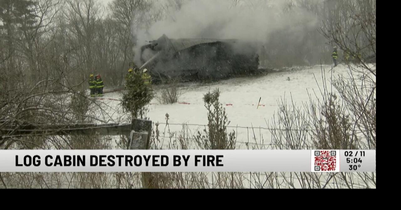 Log Home in Vernon Destroyed by Fire | Local | wktv.com