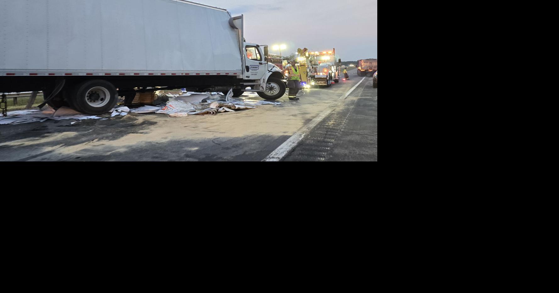 Box Truck Crash Blocks Thruway Westbound Near Verona | News | wktv.com