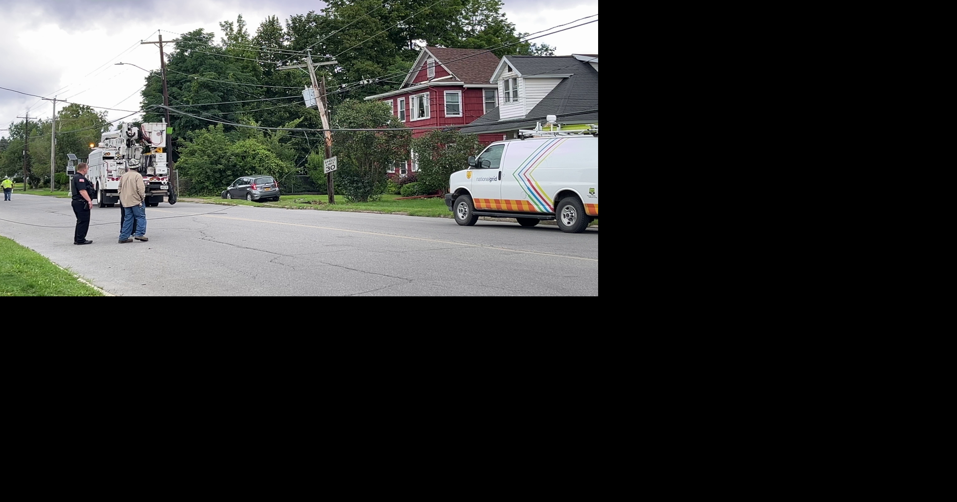 Residents Without Power After Car Hits Pole on Trenton Road in North ...