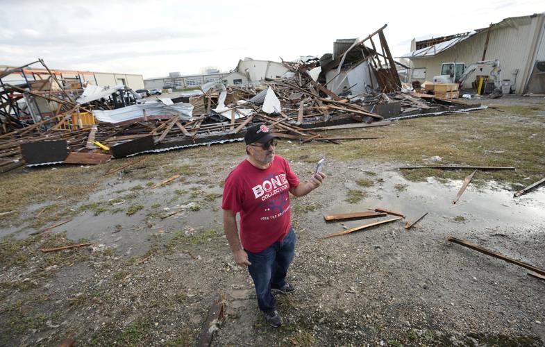 Thousands without power after reported tornadoes strike Texas and Louisiana communities as storm continues to threaten South, Midwest