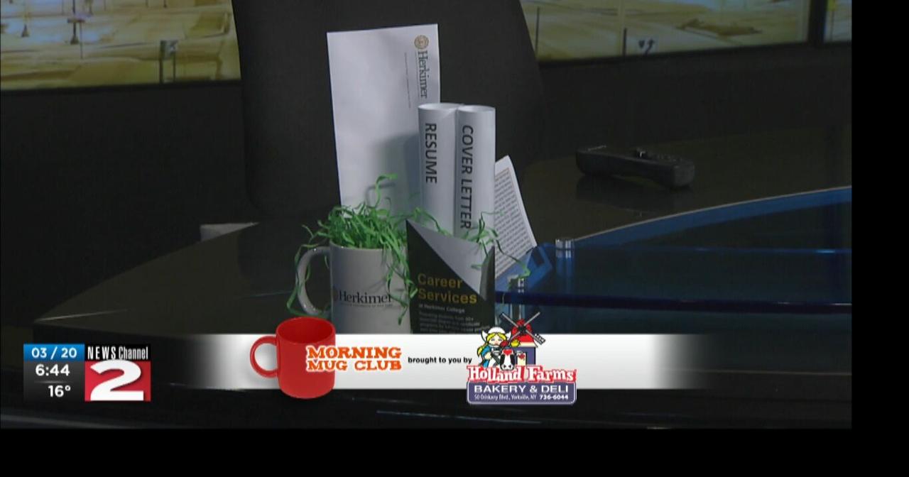 Mug Club Herkimer College Career Fair Video