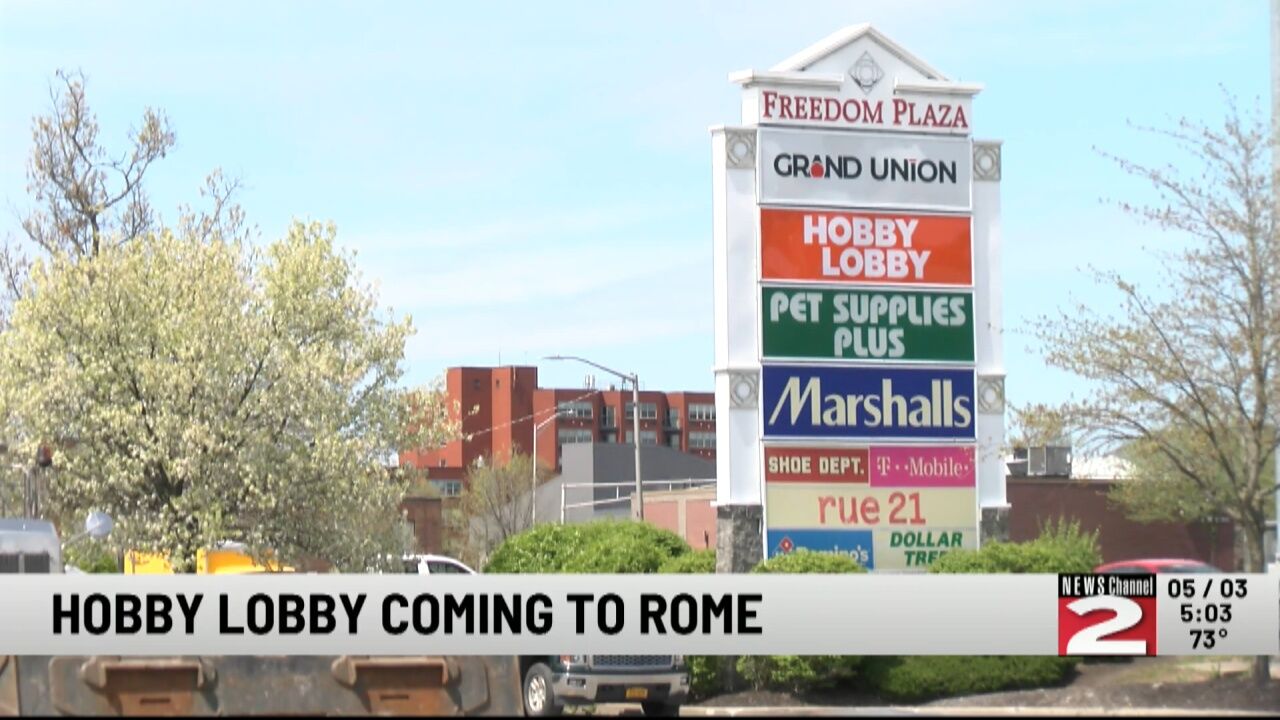 2 Weeks Away Hobby Lobby in Rome Set to Open