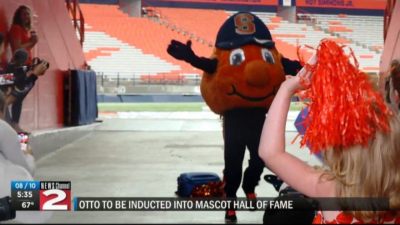 Otto the Orange to be inducted into Mascot Hall of Fame