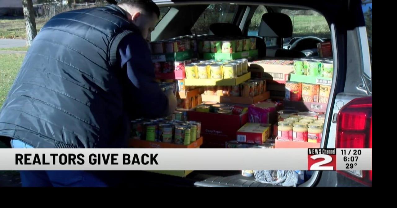 MVAR's Thanksgiving Food Drive Delivery at Utica's Hope House Video