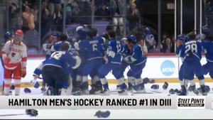 Hamilton College Hockey Ranked No. 1 in 2026-27 USCHO Division III Preseason Poll