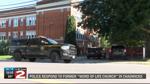 Police Presence at Former Chadwicks Word of Life Church Building