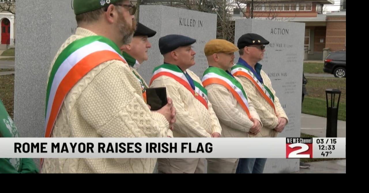 Irish Flag-Raising Ceremony in Rome | St. Patrick's Day | wktv.com