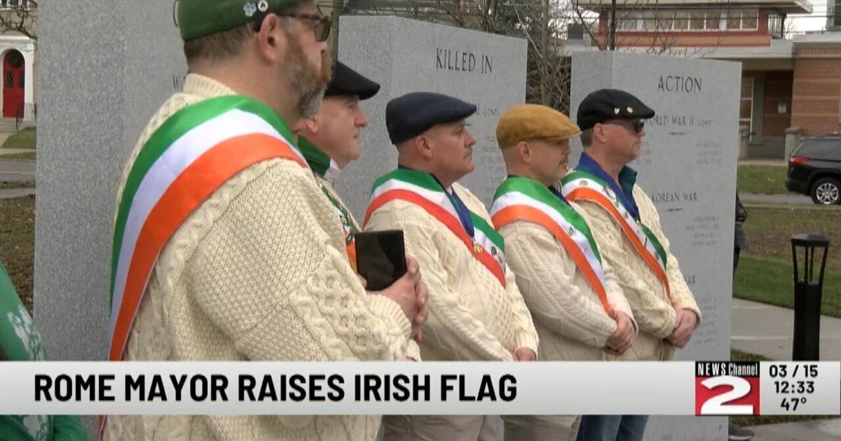 Irish Flag-Raising Ceremony in Rome | St. Patrick's Day | wktv.com