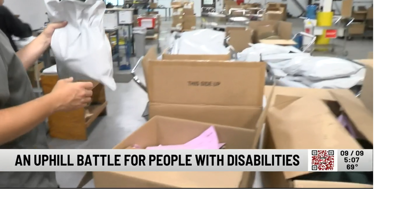 An Uphill Battle for People with Disabilities
