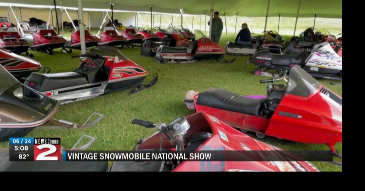 Vintage snowmobile show in Old this weekend Video