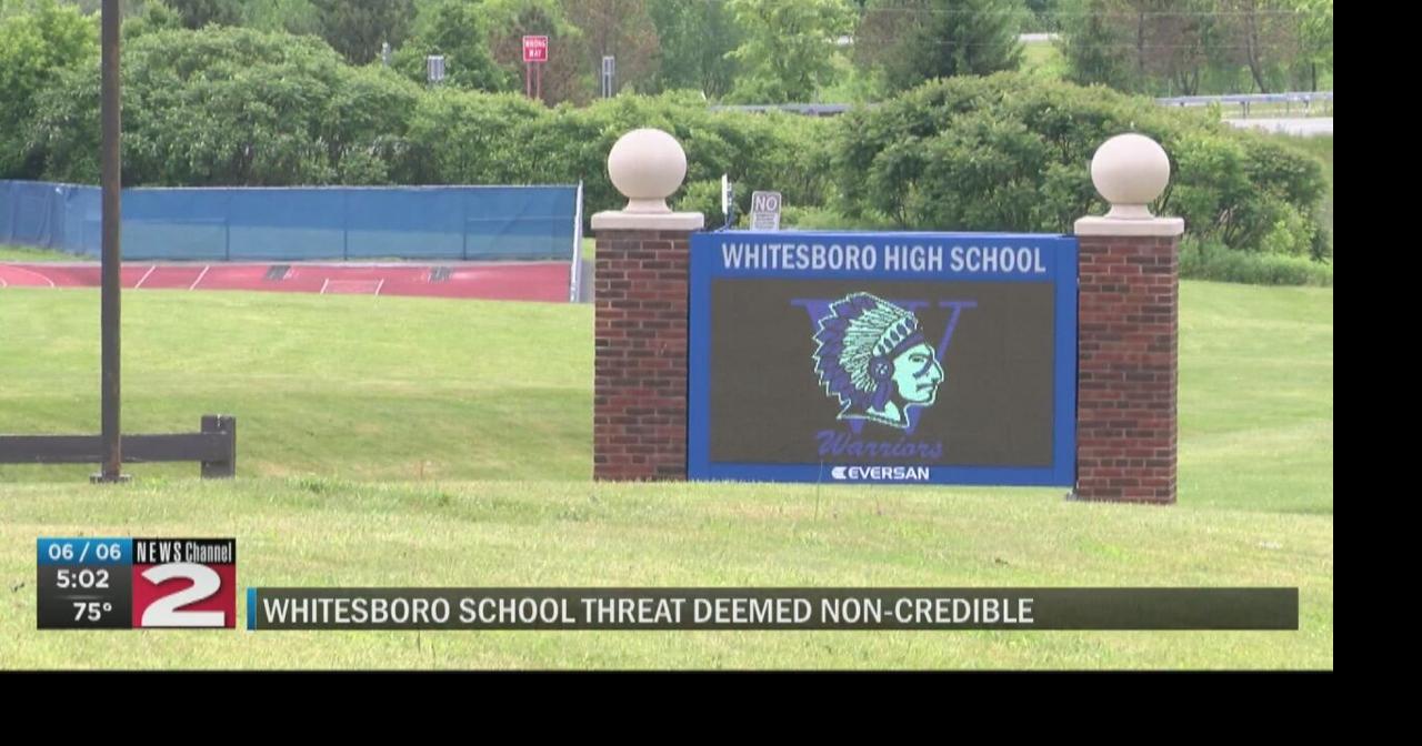 Whitesboro School threat previously investigated, police say News