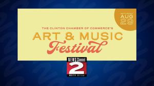 Photo illustrating article: Clinton Art and Music Festival Returns on Saturday