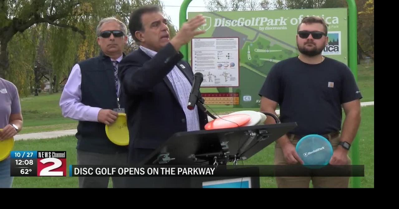 Discmania Opens—Utica's New Disc Golf Course Ready for Use