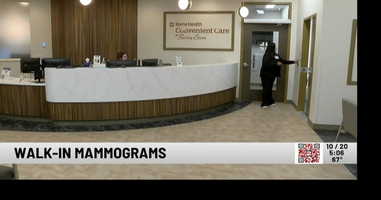 Walk-In Screening Mammograms Now Offered at Turning Stone | Video ...